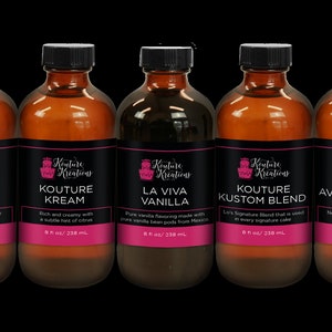 Premium dessertextrakt och emulsioner