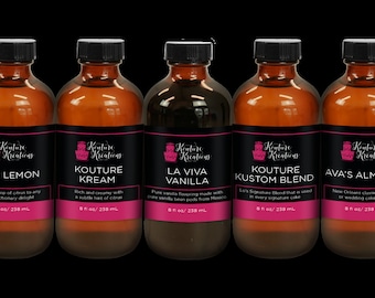 Extractos y emulsiones de postres premium