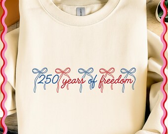 250 jaar vrijheid png, Amerika 250 shirtontwerp, VS 250e verjaardag png, rood wit blauwe strik png, patriottisch flirtontwerp