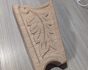 Pulpit end piece for Church made out of solid oak