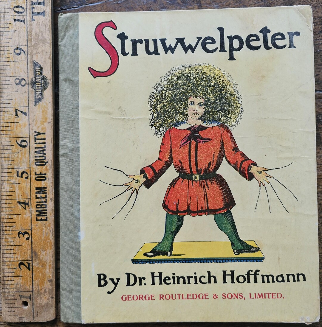 George Routledge VG CONDITION! Ca. 1910 the English Struwwelpeter or Pretty Stories and ...