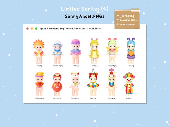 Sonny Angel Limited Series (space, Bug's World, Good Luck, Circus