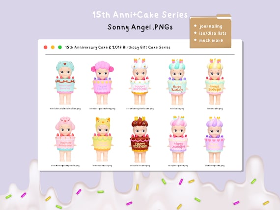 その他 Sonny Angel 15th Anniversary Cake Cat Sonny Angel 15th Anniversary Cake Series Lemon Cake Cat – TOYSEZ