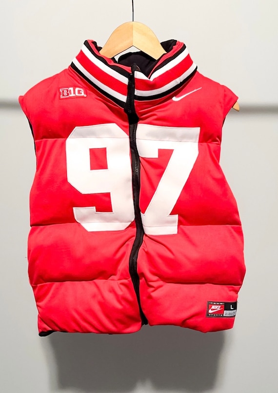 Jersey Puffer Vest - Etsy