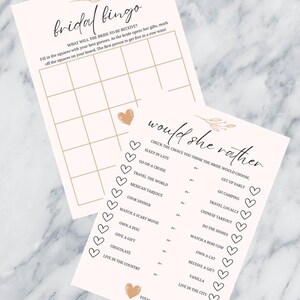 Bridal Shower Games