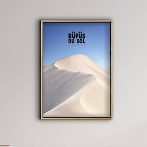 Framed Rufus Du Sol Print, Solace Poster, Rufus Du Sol Album Cover Poster, Bloom Print Art, Rufus Canvas Print, Tracklist Album Cover Poster