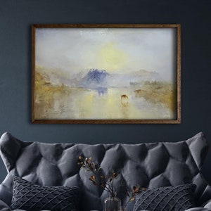 Stampe di William Turner, Alba al castello di Norham, Manifesto della mostra di JMW Turner, Arte murale, Stampa artistica, Arte del romanticismo