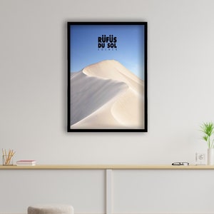 Rufus Du Sol Poster, Solace Poster, Rufus Du Sol,  Album Cover Poster, Bloom Print Art, Rufus Canvas Print, Tracklist Album Cover Poster
