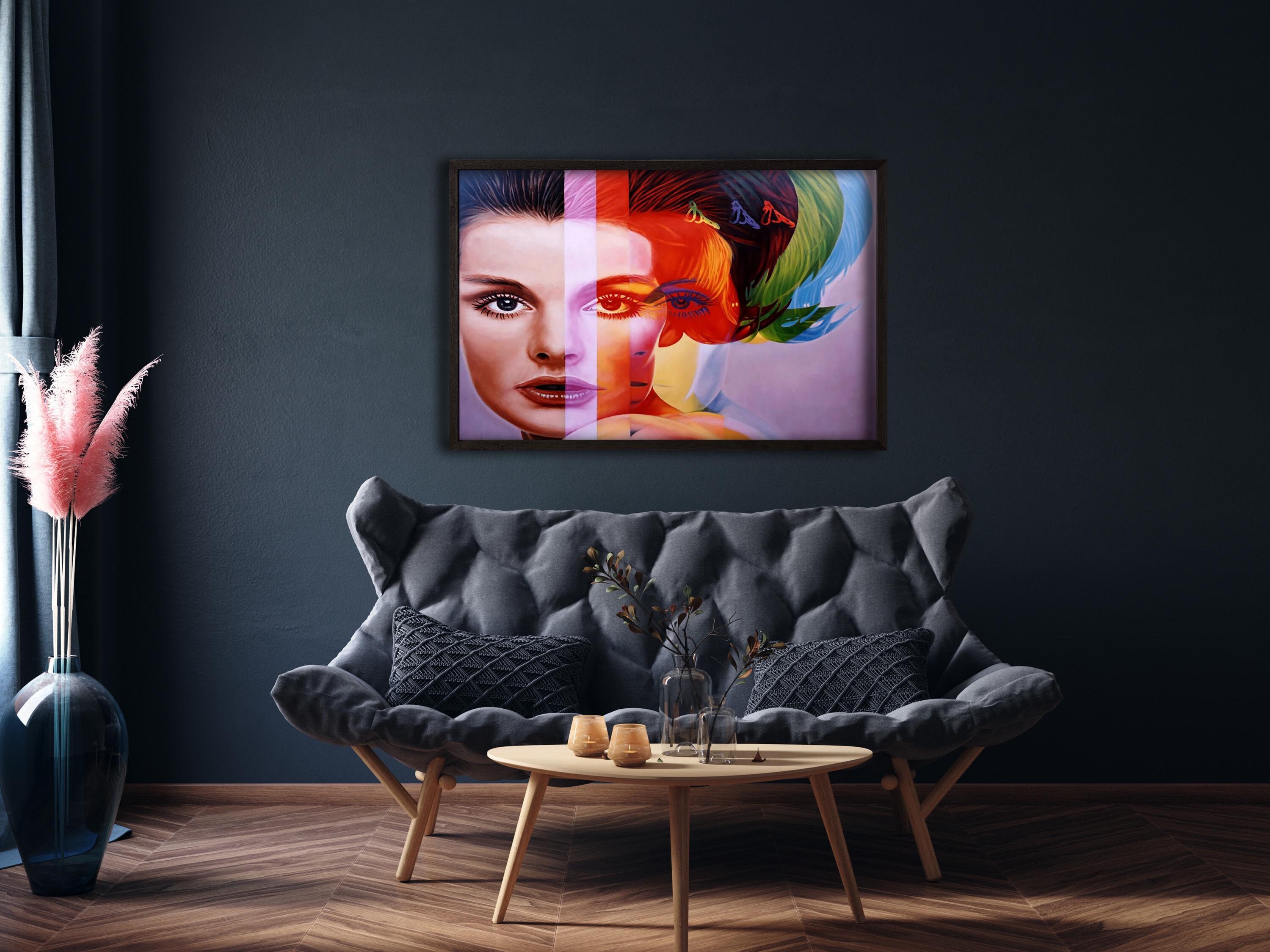 Framed Art From Gossip Girl, Spectrum Canvas Art, Canvas Wall Art