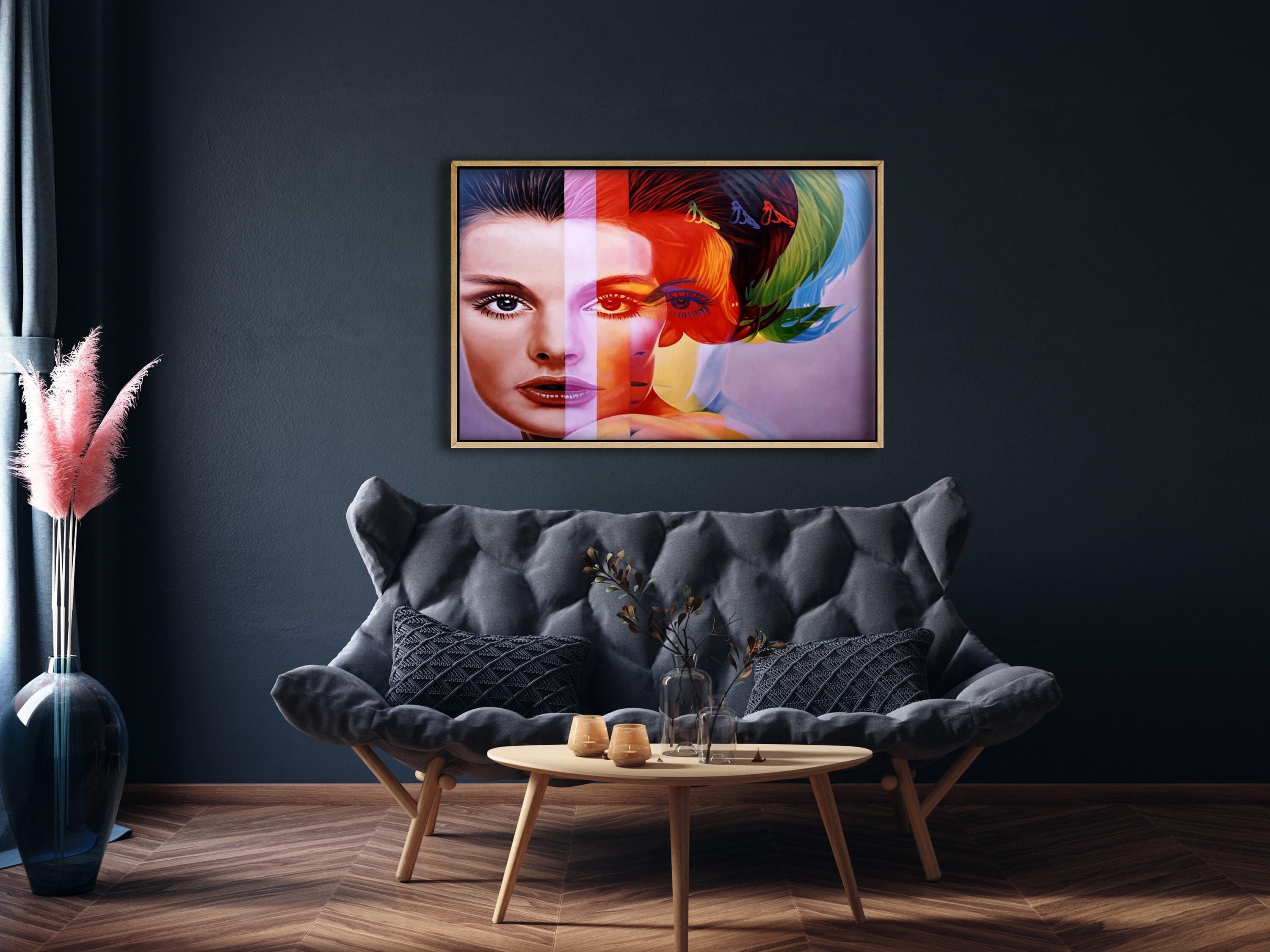 Framed Art From Gossip Girl, Spectrum Canvas Art, Canvas Wall Art
