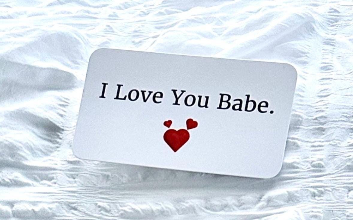 15 Mini Love Cards. Each with a different message.  Perfect for adding a personal touch to any occasion!