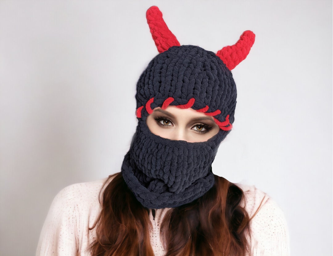 Gl2 Mask Balaclava, Ski Mask, Crochet Pattern PDF Video Guide digital Item - Etsy