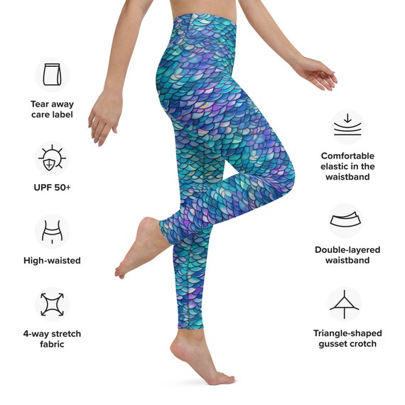 Leggings ocean print hotsell