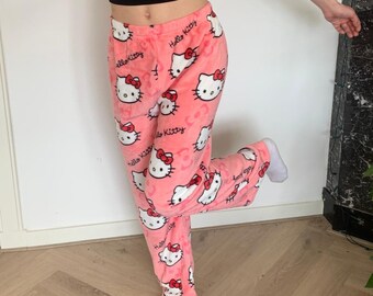 Y2K Kitty Comfort : adorable pantalon de détente Hello Kitty