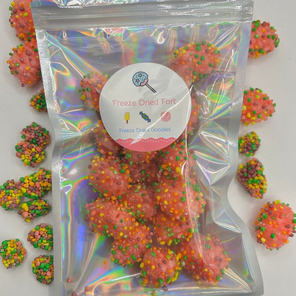 GEEK GUMMIES - Freeze Dried Geek Gummies - freeze dried candy - freeze dried - space candy