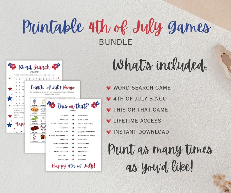 july 4 party games