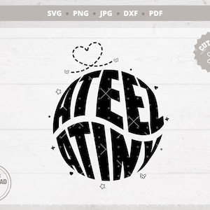 ATEEZ KPop Sticker Decal: ATINY Vector Files for Cricut & Silhouette (Digital Download