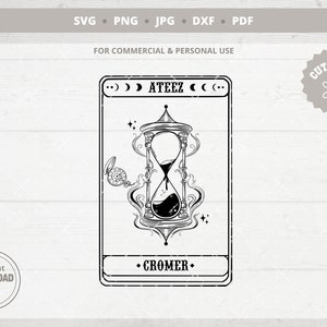 ATEEZ | svg | png | jpg | dxf | pdf | storyline tarot | cromer | ATINY | KPop Sticker | Decal | Vector files Cricut and Silhouette | Digital