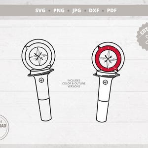 Stray Kids Lightstick SVG: KPop Nachimbong, Stay Fandom (Digital Files)