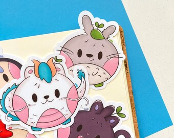 Chubby Studio Ghibli Inspired Sticker | Handmade Matte Vinyl