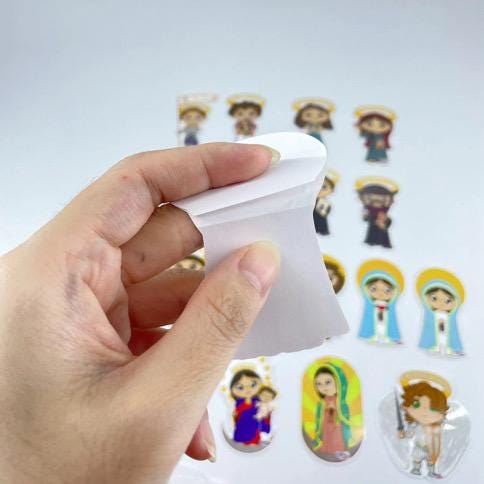 Uplifting Lil Saints Stickers 24 Pack Waterproof Dishwasher Safe - Etsy