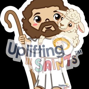 Jesus Guter Hirte DIGITALER DOWNLOAD ErhebendLilSaints Tugend: Mitgefühl