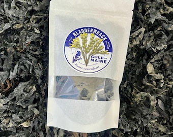 Wild Harvested Bladderwrack (Fucus) —Dry, ready to use, whole leaf seaweed, wild-harvested