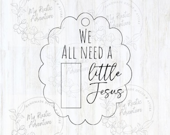 Pequeño Jesús SVG, descarga digital, SVG láser