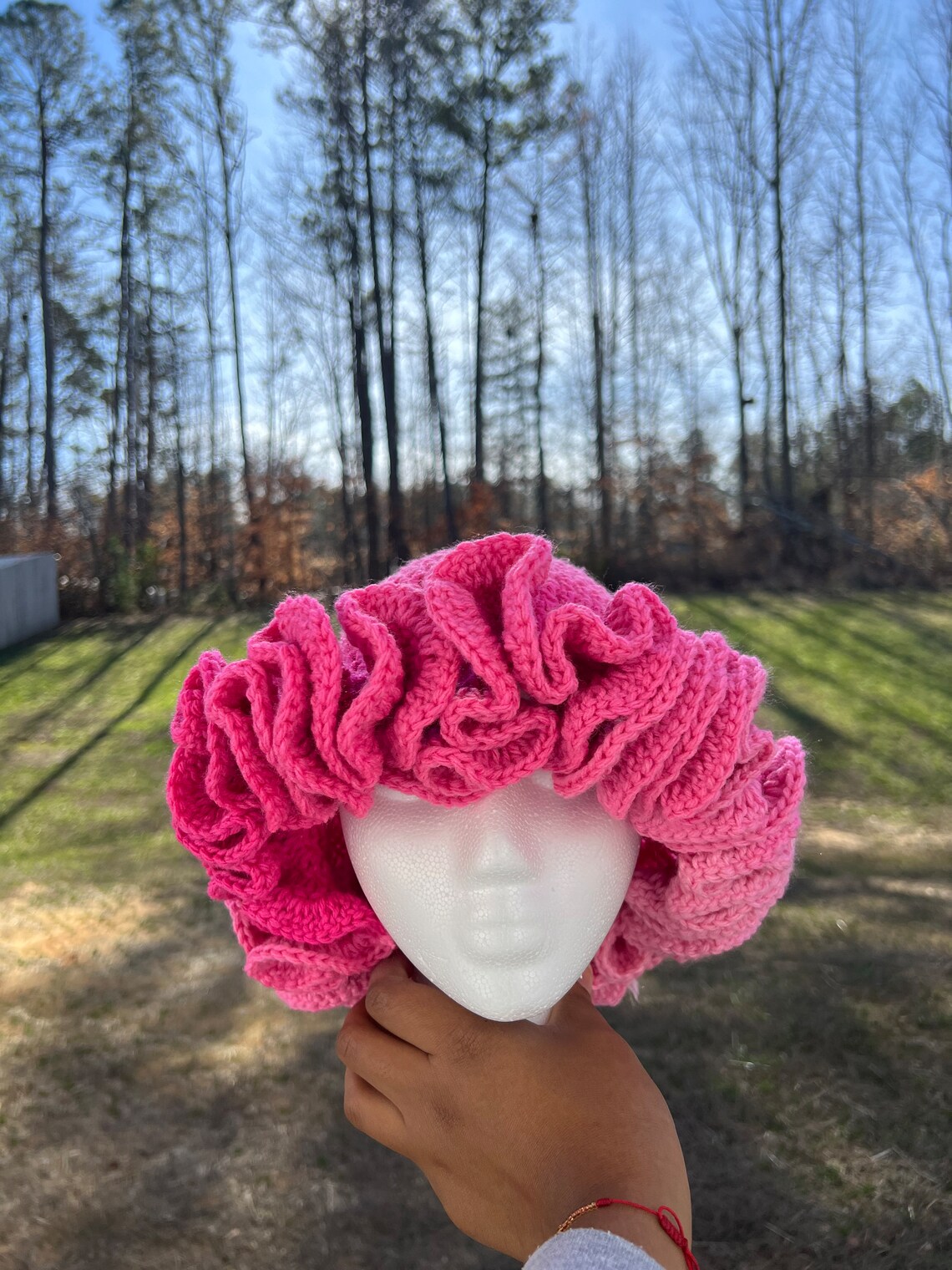 Crochet Ruffle Hat - Etsy