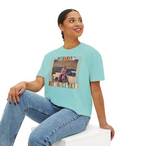 Justin Timberlake Graphic Crop Tee