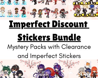 Paquete de pegatinas con descuento Imperfect / Xenoblade, Persona, Star Rail, Nier, Final Fantasy y más / Pegatinas de videojuegos / Pegatinas de anime /