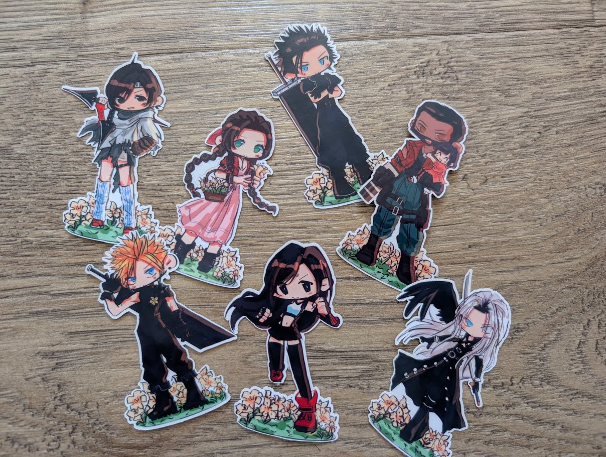 Rebirth Sticker Final Fantasy 7 Rebirth | Final Fantasy VII Sticker Set | Cute Decals ...