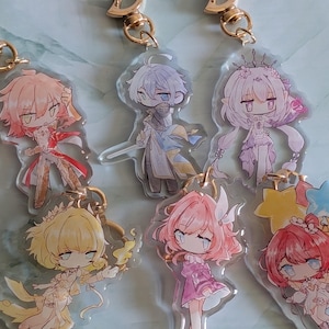 Buy 2 Get 1 Free Honkai Star Rail HSR Acrylic Charm --45