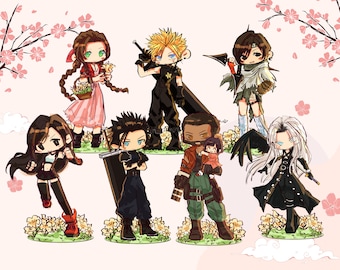 Final Fantasy 7 Rebirth | Final Fantasy VII Sticker Set | Cute Decals | Laptop Sticker Set | Video Game Sticker | Gaming Gifts FF7R