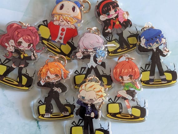 Persona Golden Chibi Keychain Collection Persona Keychain