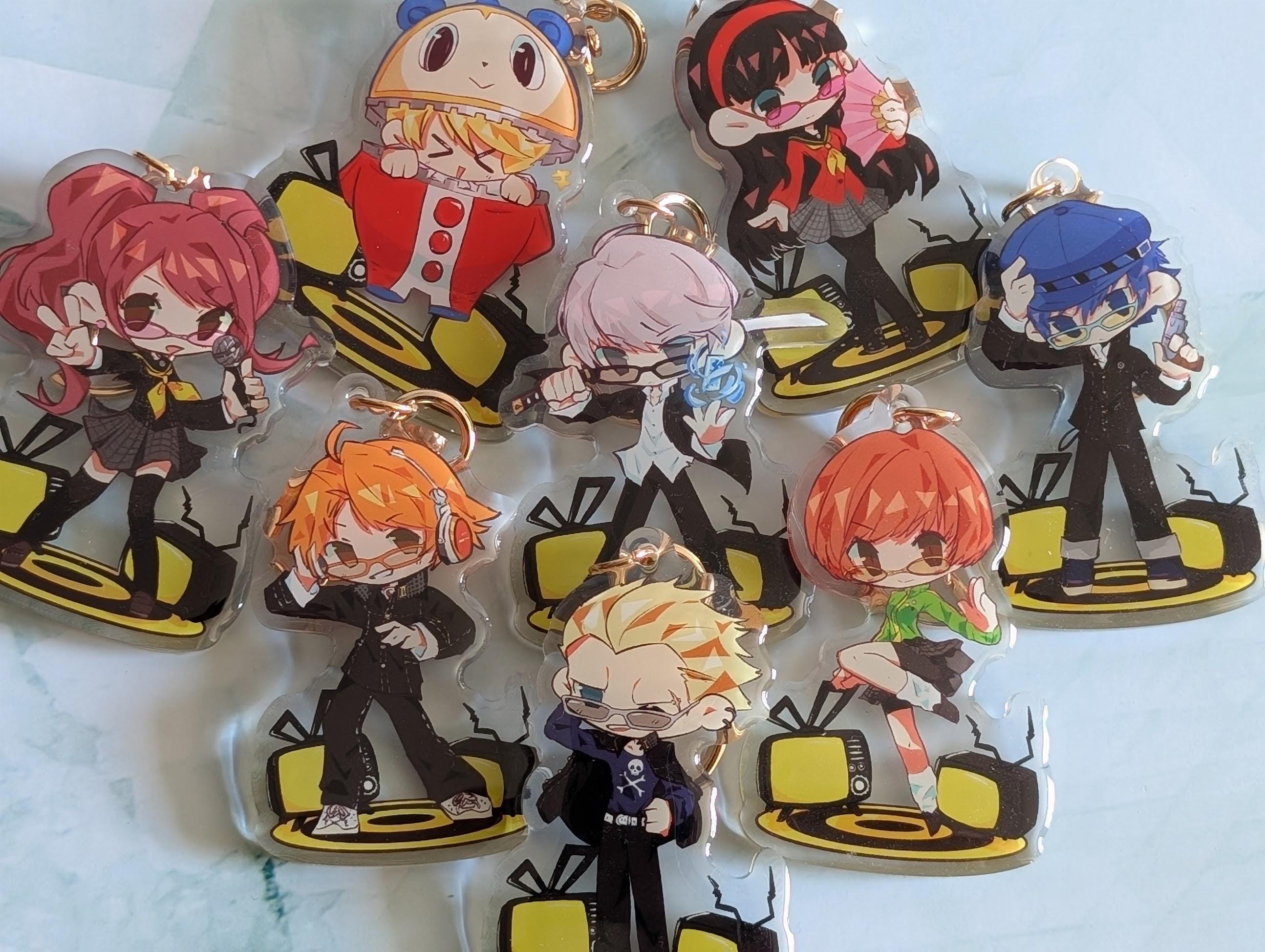 ペルソナ4　PERSONA 4　キーチェーン　全8種セット ペルソナ4 PERSONA 4 キーチェーン 全8種セット - メルカリ