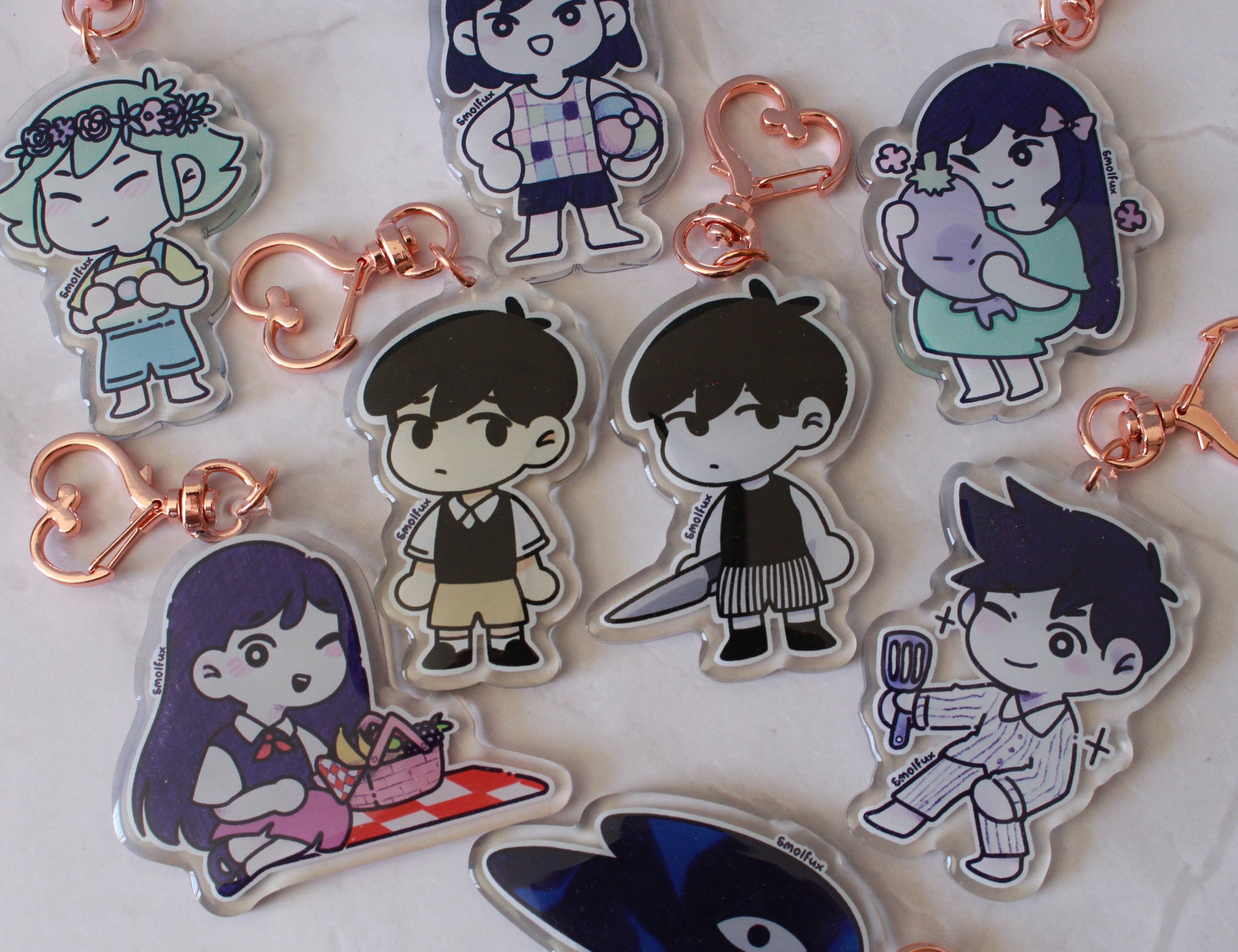 Omori acrylic keychain - Etsy 日本