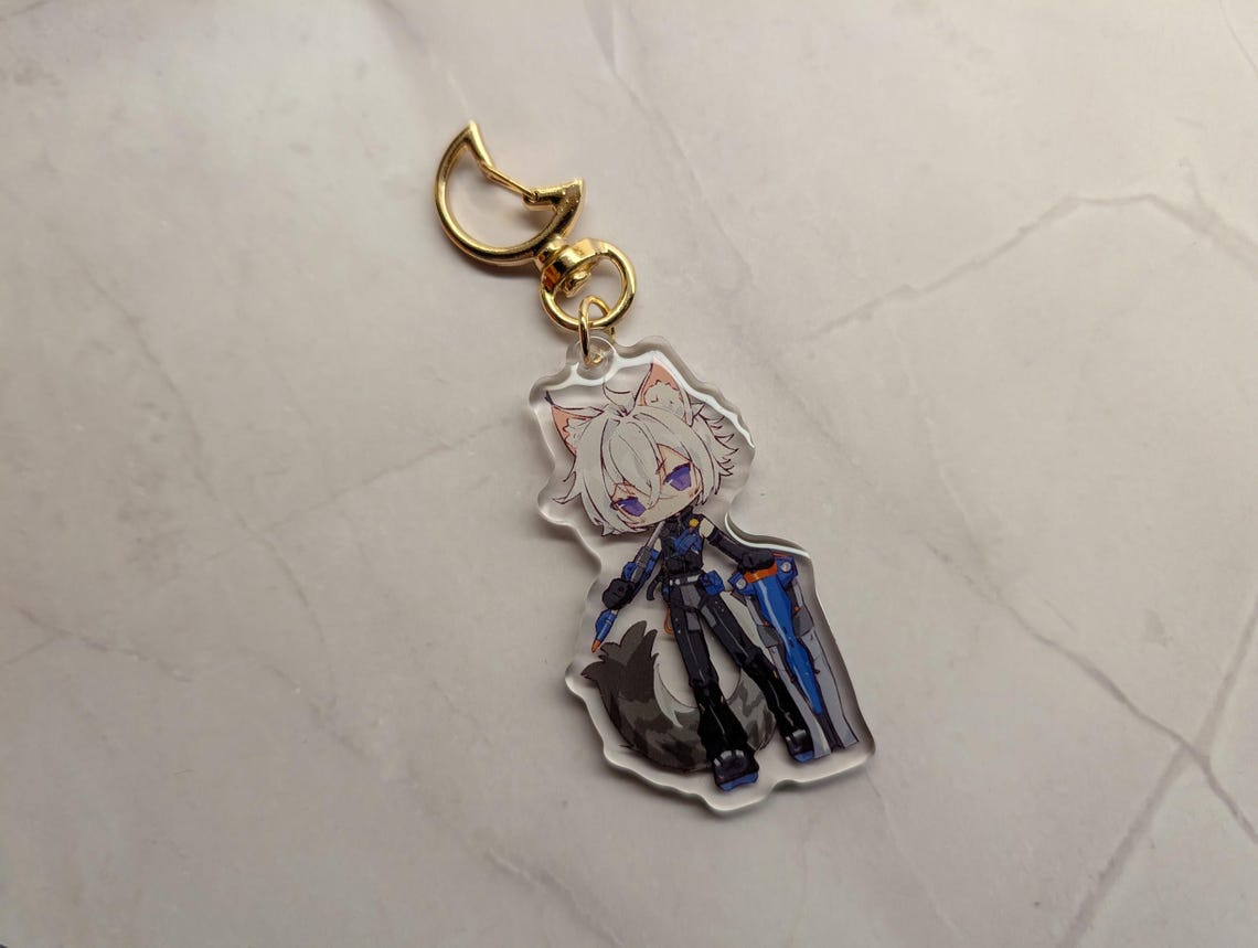 Zenless Zone Zero Keychain Charms - Zhu Yuan Qingyi Seth Jane Doe ...