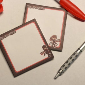 Note adesive personalizzate Persona 5 Royal / Joker e Kasumi / Regalo stazionario / Accessorio organizzativo / Regalo per fan dei videogiochi / Regalo per i fan di Persona