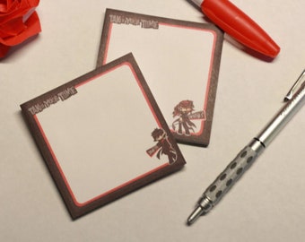 Persona 5 Royal Custom Sticky Notes | Joker and Kasumi | Stationary gift | Organization Accessory | Video Game Fan Gift | Persona Fan Gift