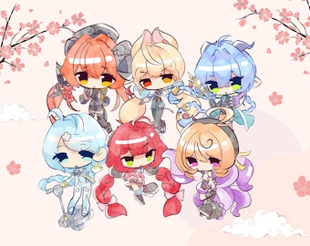 Pegatinas de la Zona Cero sin Zen / Pegatinas de Spook Shack y Obol Squad / Pegatinas lindas de ZZZ / Orphie, Seed, Alice, Yuzuha, Lucia, Yidhari