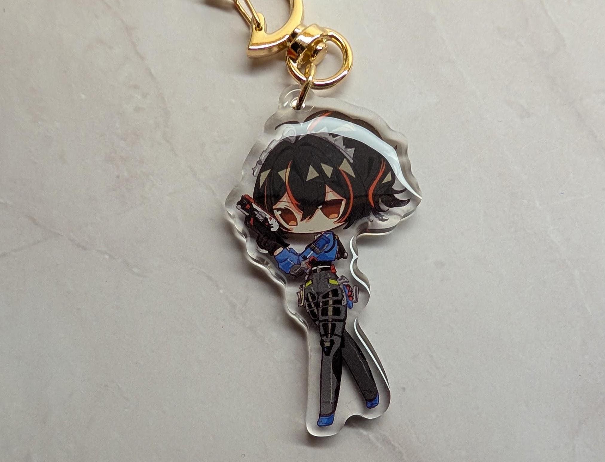 Zenless Zone Zero Keychain Charms - Zhu Yuan Qingyi Seth Jane Doe ...