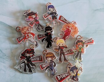 ペルソナ5 ザ・ロイヤル チビキーチェーンコレクション | 怪盗団