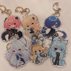 Zenless Zone Zero Acrylic Keychains - Cissia, Promeia, Remielle