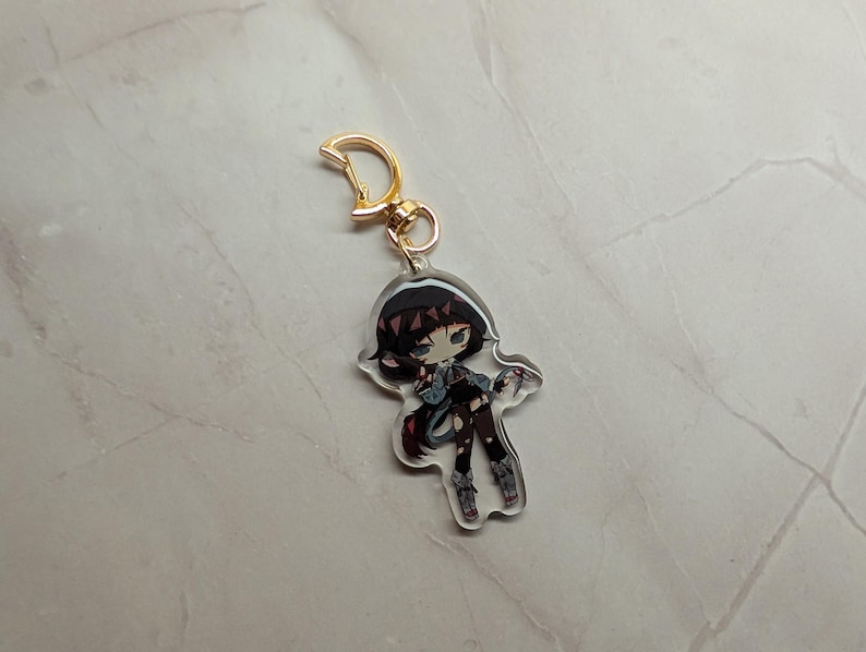 Zenless Zone Zero Keychain Charms - Zhu Yuan Qingyi Seth Jane Doe ...