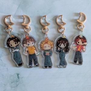 Mouthwashing Keychain Collection | Mouthwashing Game | Mouthwashing Chibi Keychain Accessory | Bag Accessory | Video Game Fan Gift