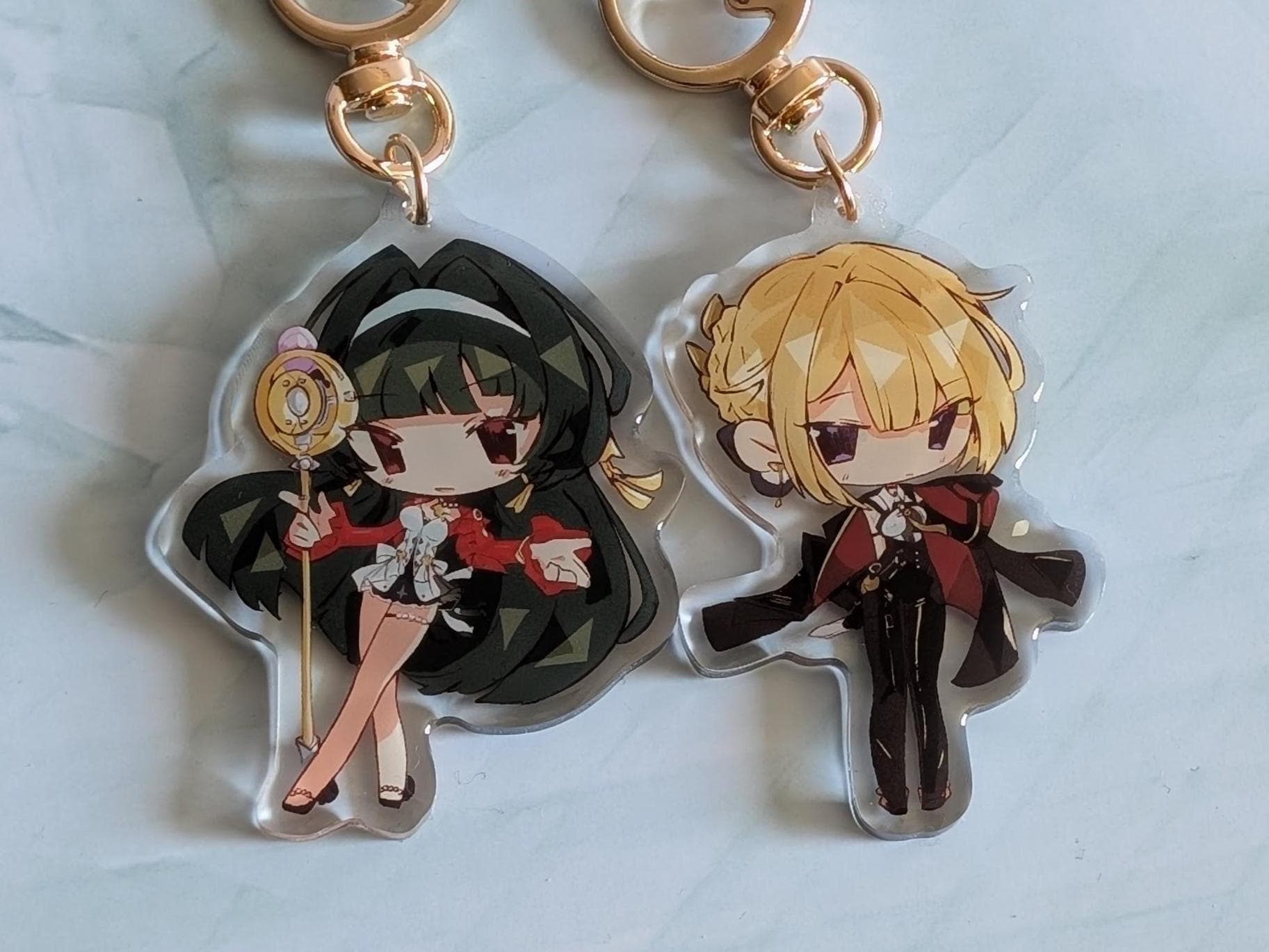 Astra Yao and Evelyn Acrylic Charms - Astra Yao and Evelyn
