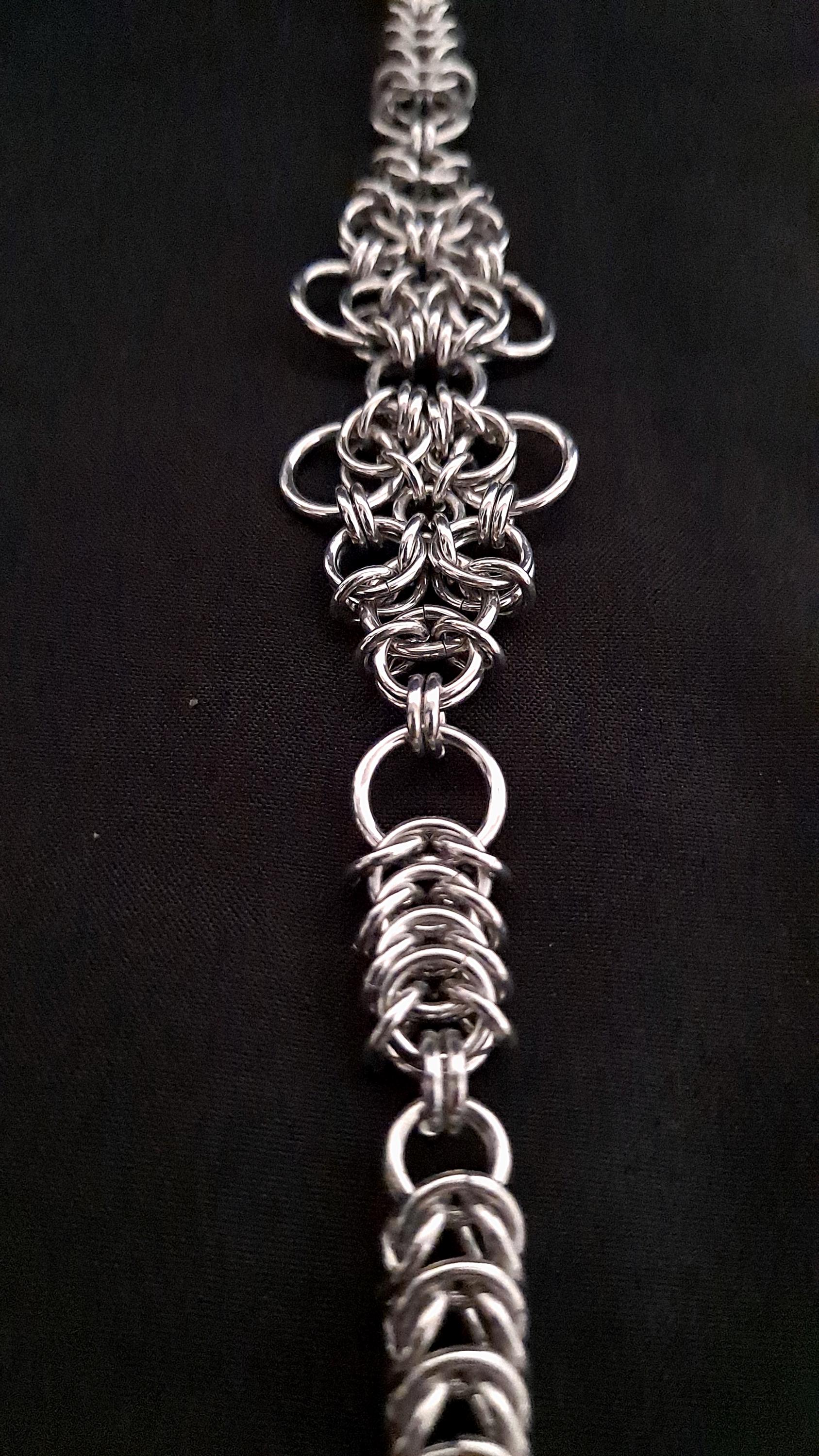 Aura Variant and Box Chain Chainmail Choker - Etsy