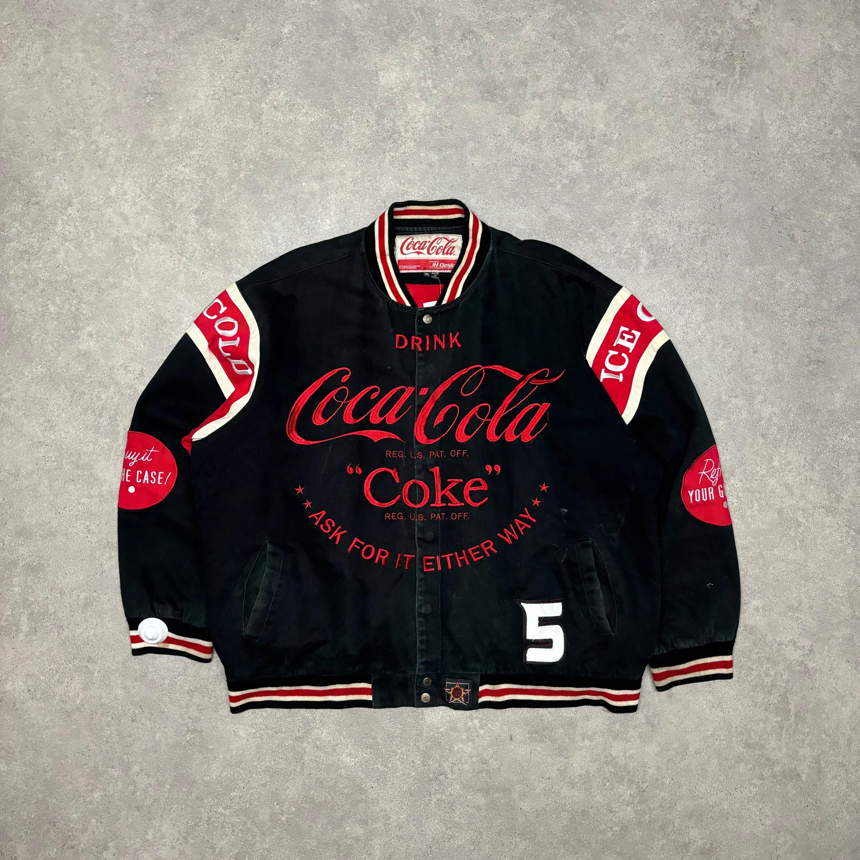 Coca Cola Jacket - Etsy Coca Cola Jacket - Etsy