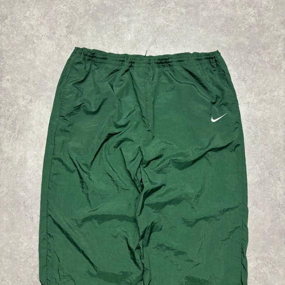 90 s Vintage Nike Green Baggy Tracksuit Bottoms XL Etsy UK